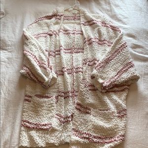 Oversized cardigan sweater